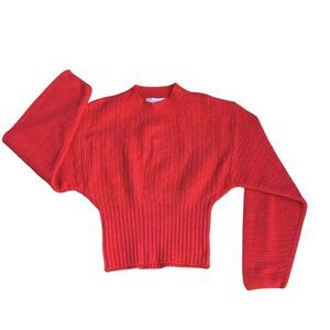 Pink Rose Women's Red Knit Sweater Size XS 
NWOT